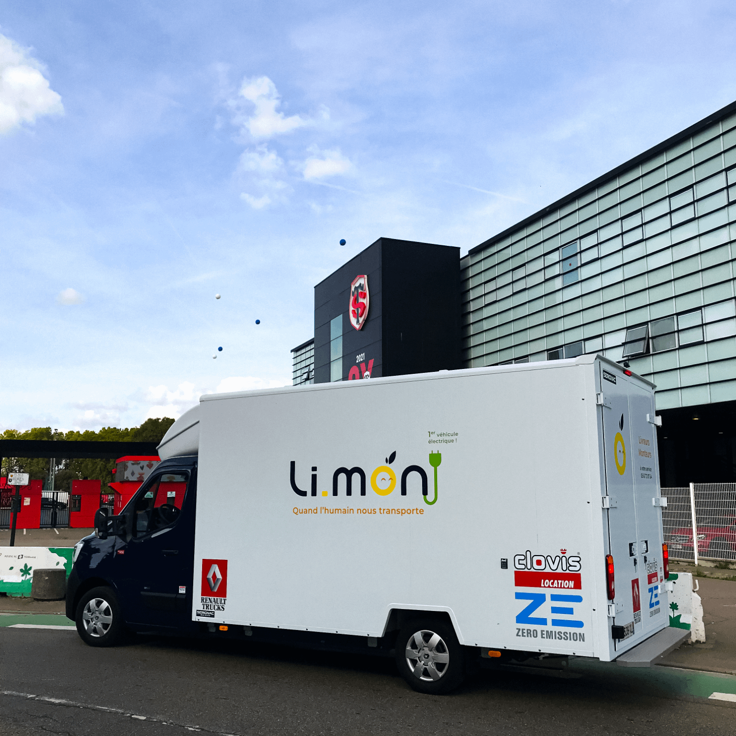 Création Packaging Flocage Camion Limon